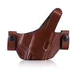 Image of Falco Holsters Easy on Open Barrel OWB Leather Holster with Thumb Break DD631B06