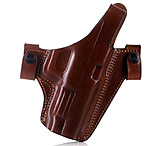 Image of Falco Holsters Easy on Pancake Style OWB Leather Holster with Thumb Break 01151F15