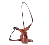 Image of Falco Holsters Leather Universal Chest Rig Holster 4E33CA49