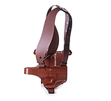 Image of Falco Holsters Leather Universal Shoulder Holster With Double Mag Pouch FC7E4C53