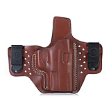 Image of Falco Holsters Maximum Comfort IWB Concealed Open Top Leather Holster on Air Flow Platform DDD406C7
