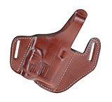 Image of Falco Holsters Outlet OWB Leather Holster with Thumb Break for Guns with Lasers or Lights, Plus Red Dot Sights 17D08CDC