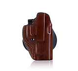 Image of Falco Holsters Paddle OWB Open Barrel Leather Belt Holster with Adjustable Retention C6B8A498