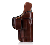 Image of Falco Holsters Pancake Style IWB Concealed Open Top Leather Holster BF914A89