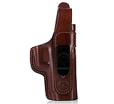 Image of Falco Holsters Secured IWB Concealed Leather Holster with Thumb Break 63E74E9A