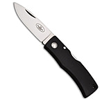Image of Fallkniven U2 Gemini Lockback Knife Black Zytel 2.5 Satin 3G 2CCF54EC