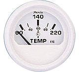 Image of Faria Beede Instruments Dress Head Cylinder Head Temperature Gauge With Sender 2"