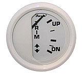 Image of Faria Beede Instruments Dress White 2&quot; Trim Gauge Mercury / Mariner / Mercruiser / Volvo DP / Yamaha-2001 and newer