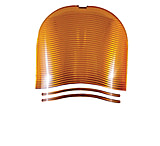 Image of Fasteners Unlimited 89-319A Omega Porch Light Replacement Lens