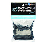 Image of Fathom RB-64 Fathom Offshore Rb-64 Rubber Bands #64 1/10Lb Bag Black Prem Uv Resistant