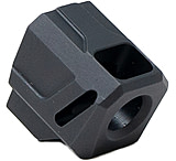 Faxon Firearms EXOS-524 Pistol Compensator, M&amp;P Shield/Shield Plus, 9mm, Black, 816341026216