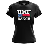 Image of We the People Holsters Bmf Ranch Flag Women's Short Sleeve Shirt 1FA48530