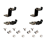 Image of Zamp Solar Black Mounting Feet For Curved Roofs Airstream