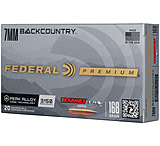 Image of Federal 7mm Backcountry 168 Grain Barnes LRX Copper Peak Alloy Rifle Ammunition