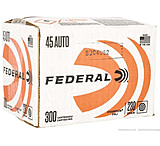 Federal Premium Champion Training .45 ACP 230 grain Full Metal Jacket (FMJ) Brass Cased Pistol Ammunition