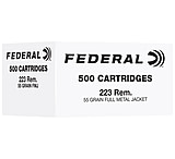 Federal .223 Remington 55 grain Full Metal Jacket Rifle Ammunition