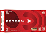 Image of Federal Champion Training .380 ACP 95 Grain Full Metal Jacket Brass Cased Pistol Ammunition