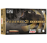 Federal 6.5x55 Swedish 130 Grain Hollow Point Rifle Ammunition