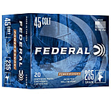 Federal Power-Shok 45 Colt 235 Grain Brass Pistol Ammunition