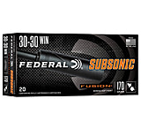 Image of Federal Fusion 30-30 Winchester 170 Grain Soft Point Brass Rifle Ammunition