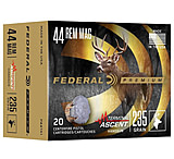 Federal Terminal Ascent 44 Remington Magnum 235 Grain Nickel Pistol Ammo, 20 Rounds, P44TA1