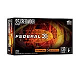 Image of Federal Fusion .25 Creedmore 125 Grain Fusion Soft Point Brass Cased Rifle Ammunition