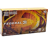 Federal 300 Win Mag 180 Grain Tipped Brass Cased Rifle Ammo, 20 Rounds, F300WTFS3