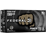 Image of Federal Personal Defense Punch 10mm Auto 200 Grain Jacketed Hollow Point Brass Cased Pistol Ammunition