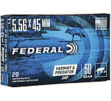 Federal Premium American Eagle 5.56x45mm NATO 55 Grain Jacketed Hollow Point Brass Cased Centerfire Rifle Ammunition