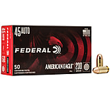 Image of Federal Premium American Eagle 45 Auto 230 Grain Full Metal Jacket Brass Cased Centerfire Pistol Ammunition