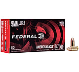 Federal Premium American Eagle Indoor Range Training 9mm Luger 147 Grain Full Metal Jacket Centerfire Pistol Ammunition