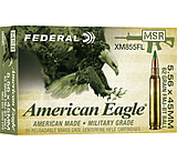 Image of Federal Premium American Eagle 5.56x45mm NATO 62 grain Green Tipped Full Metal Jacket Boat Tail (FMJBT) Brass Cased Centerfire Rifle Ammunition
