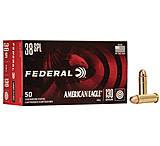 Image of Federal Premium American Eagle 38 Special 130 Grain Full Metal Jacket Brass Cased Centerfire Pistol Ammunition
