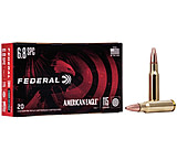 Federal Premium American Eagle Rifle 6.8 SPC 115 Grain Total Metal Jacket Brass Cased Centerfire Rifle Ammo, 20 Rounds, AE68A