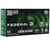 Image of Federal American Eagle IRT Lead Free .380 ACP 70 Grain Brass Centerfire Pistol Ammunition