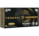 Federal Premium Gold Medal Action Pistol .40 S&amp;W 180 grain Full Metal Jacket Flat Nose (FMJFN) Brass Cased Pistol Ammunition