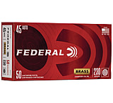 Federal Premium .45 ACP 230 Grain Full Metal Jacket Brass Casing Centerfire Pistol Ammunition