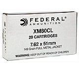 Federal Premium Fed Ammo Ae Tactical 7.62x51 149gr. Fmj-bt 20-pack