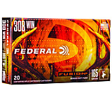 Image of Federal Fusion .308 Winchester 165 Grain Soft Point Centerfire Rifle Ammunition