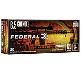 Federal Fusion 6.5mm Grendel 120 Grain Soft Point Centerfire Rifle Ammunition