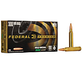 Image of Federal Premium SIERRA MATCHKinG BTHP .300 Winchester Magnum 190 Grain Sierra MatchKing Boat Tail Hollow Point Centerfire Rifle Ammunition
