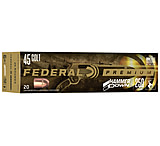 Federal Premium .45 Colt 250 Grain Bonded Hollow Point Brass Centerfire Pistol Ammunition
