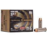 Image of Federal Premium Personal Defense Hydra-Shok 38 Special +P 129 Grain Jacketed Hollow Point Centerfire Pistol Ammunition