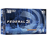 Image of Federal Premium Power-Shok 7x57mm Mauser 140 Grain Jacketed Soft Point Centerfire Rifle Ammunition