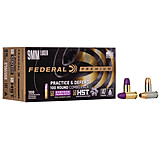 Image of Federal Premium Practice &amp; Defend 9mm Luger 147 Grain HST JHP/Syntech TSJ Centerfire Pistol Ammunition