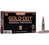 Speer GOLD DOT .308 Winchester 150 Grain Gold Dot Soft Point Centerfire Rifle Ammunition