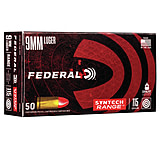 Image of Federal Premium Syntech Range 9mm Luger 115 Grain Syntech Jacket Flat Nose Centerfire Pistol Ammunition