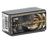 Federal Premium Varmint &amp; Predator Hornady V-Max 17 HMR 17 Grain Rimfire Ammunition