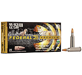 Federal Premium V-SHOK .22-250 43 Grain Speer TNT Green Hollow Point Centerfire Rifle Ammunition