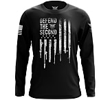 Image of We the People Holsters Defend The Second Flag Long Sleeve Shirt 50A834C1